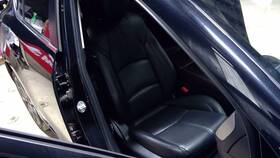 202-11736br Mazda Passenger Right Front Seat Black Leather Fits 17-18 3 108815