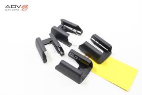 Kd458804102 Mazda 2016 - 2023 Cx-9 Front Left Seat Track Rail End Cap Cover Trim Oem -set