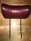 300sel250se Mb 1089705550 Mercedes Red Leather Headrest Oem