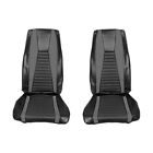 Mc71blk Mustangs Unlimited Bucket Seat Upholstery Black Mach