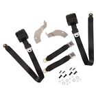 Mcsbgmr-5-bk Morris Classic Concepts Seat Belt Kit Chevelle Rear