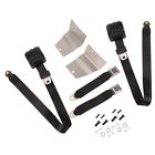 Mcsbgmr-6-bk Morris Classic Concepts Seat Belt Kit Chevelle
