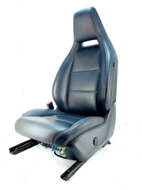 202-60478 Mercedes 2014-2019 Mercedes-benz Cla Class Driver Lh Front Seat Leather Power Black Oem