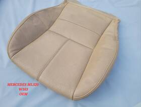 532535-6 Mercedes M-class Ml320 W163 Front Bottom Seat Cover Beige Genuine Oem Upholstery