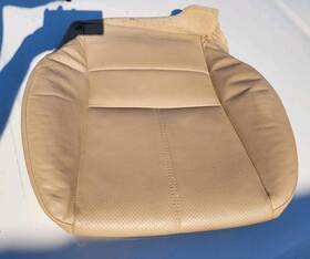 587062-6 Mercedes Ml W163 Front Driver Seat Cover Ml320 Genuine Oem Beige