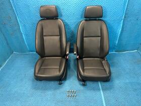 907-910-54-02-9d88 Mercedes Sprinter 1500 2500 3500 Front Rh And Lh Seat With Headrests 19-24 Black Oem 907-910-54-02-9d88 Mercedes Sprinter 1500 2500 3500 Front Rh And Lh Seat With Headrests 19-24 Black Oem
