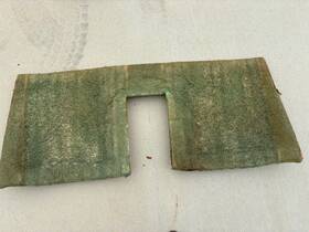 1239200216 Mercedes-benz Rear Seat Horsehair Pad W123 230 240d 280e 300d
