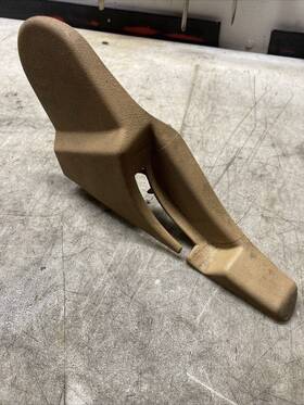 1249182130 Mercedes-benz W124 124 Seat Cover Trim Creme Original No Clips Broken