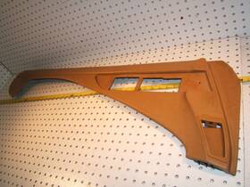 1267270770dn Mercedes-benz 126 727 0188 Early W126 Sec L Driver Palomino Top Of The Door 1 Panel