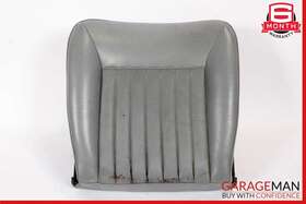 1269100630 Mercedes-benz 79-91 W126 420sel Front Right Lower Bottom Seat Cushion Cover Gray