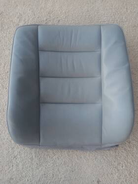 1269101175 Mercedes-benz Gray Front Seat Back Cover Upper W126 350 420 560 S D E L Grey