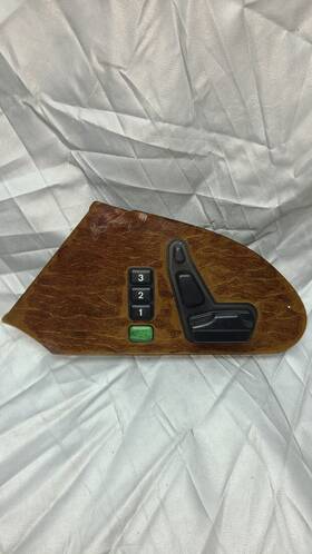 1408200510 Mercedes-benz 94-99 S-class W140 Front Left Driver Seat Controls With Wood Trim