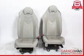 1719101636 Mercedes-benz 05-11 R171 Slk300 Front Complete Seats Cushion Cover Assembly Set Gray