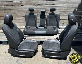 1779102602 Mercedes-benz 2019-2022 A220 Front And Rear Seats Assembly Suede / Leather Black Oe 49k