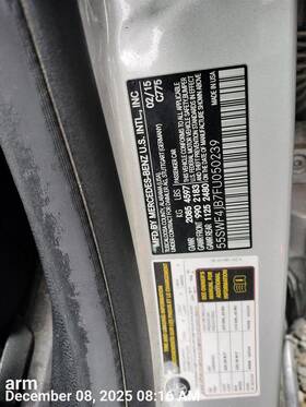 202-60620r Mercedes-benz Passenger Front Seat 205 Type C300 Sedan Fits 15-17 C-class 8225073 202-60620r Mercedes-benz Passenger Front Seat 205 Type C300 Sedan Fits 15-17 C-class 8225073