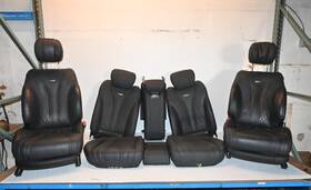202-60787 Mercedes-benz 2014-2017 W222 S63 Amg Front Rear Seat Assembly Black Leather Oem 58k