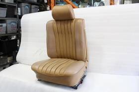 202.mb1p82 Mercedes-benz 1981 1982 1983 1984 1985 300sd W126 Right Passenger Front Seat Date Tan
