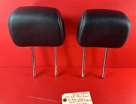 206.mb1j22 Mercedes-benz 20-2022 Glc300 Oem Rear Headrest Set Black Leather
