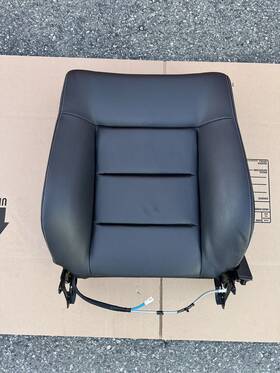2129101347 Mercedes-benz 10-16 W212 E350 E400 Front Left Driver Top Upper Seat Cushion Black Oem