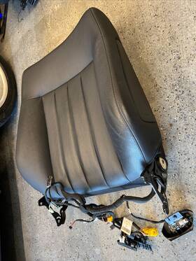 2129101516 Mercedes-benz 10-16 W212 E350 E550 Front Left Side Top Upper Seat Cushion Black Oem