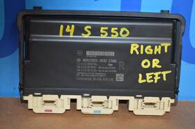 2229000706 Mercedes-benz 2014 W222 S550 Rear Driver Or Passenger Seat Adjustment Module