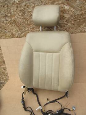 2519101847 Mercedes-benz 2006 Ml 500 Front Right Side Top Upper Seat Cushion Beige