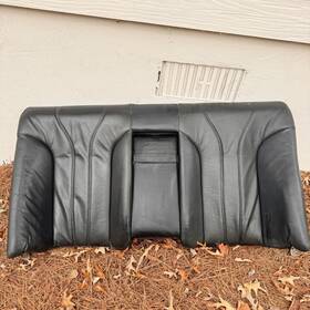 A2109201016 Mercedes-benz 99-02 W210 E55 Amg Rear Upper Seat Bench Cushion Black Leather