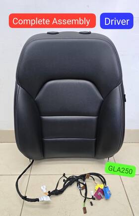 Mercedes-benz A24691057029h64 2015-2020 Gla250 X156 Front Left Seat Upper Cushion Cover Oem Black