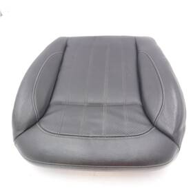Aa1669100122 Mercedes-benz Oem Front Driver Lower Seat Cushion And Frame Black Leather See Desc