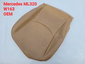L0819262 Mercedes M-class W163 Ml320 Bottom Seat Cover Beige Palomino Oem Upholstery Skin