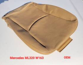 L0923508 Mercedes Ml W163 Bottom Seat Cover Ml320 Beige Genuine Oem Upholstery Skin L0923508 Mercedes Ml W163 Bottom Seat Cover Ml320 Beige Genuine Oem Upholstery Skin