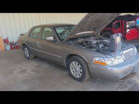 202-00285bl Mercury Driver Front Seat Bench Split Leather Fits 03-05 Grand Marquis 1289986