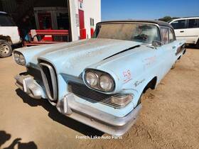 202.fd3r58 Mercury Front Bench Seat For Recover 4 Door Sedan Fits 1958 Edsel 1277694