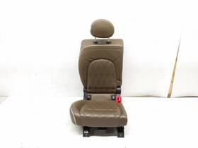 52-20-7-939-402 Mini 2018-2020 Cooper Countryman Rear Passenger Upper And Lower Seat Brwn Lthr