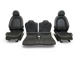 52106971136 Mini Cooper Seats English Leather Panther Black Lnpn 02-06 R53 470