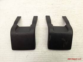 Mini 52209803546 2013 Cooper S Countryman R60 R61 Rear Seat Track / Bolt Cover Set 2pc Black