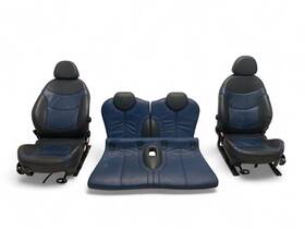 T6lp Mini Cooper Hatchback Seats Leather Lapis Blue 2002-2006 R50 R53 508