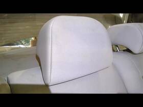 206.ms1m09 Mitsubishi Lancermit 2009 Headrest Passenger Rear Gry Cloth