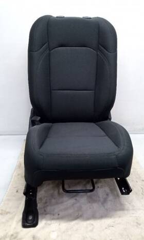 202-11118ar Mopar Jeep Jl Wrangler Oe 4 Door Passenger Front Seat Black Cloth 2018-2023 140376