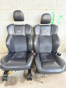 5139956ab Mopar 2005 - 2010 Chrysler 300c Srt8 Leather Suede Front Seats Tested Free Ship