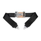 Mustangs Unlimited Race Style Lap Belt Black Mustang Sbrace