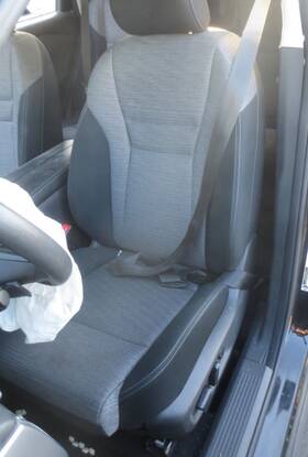 202-12595cl Nissan Driver Front Seat Bucket Electric Cloth Fits 23-24 Rogue Sv 159386