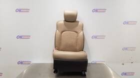 202-61343l Nissan 17 Armada Platinum Seat Front Driver Tan Leather Power Heat Cool Memory