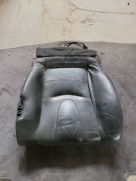 202-61433l Nissan 2003 350z Driver Left Front Seat Bottom Cushion Leather Oem