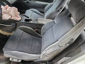 202.da1z94 Nissan 1994 300zx Manual Coupe Oem Pair Cloth Seats Some Wear 202.da1z94 Nissan 1994 300zx Manual Coupe Oem Pair Cloth Seats Some Wear