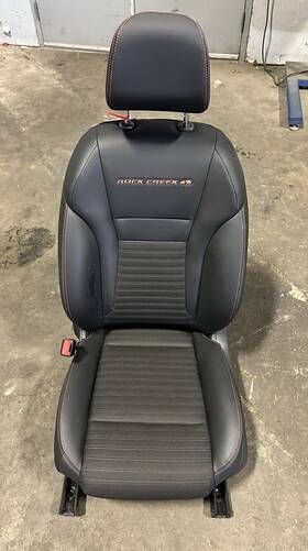 202-na Nissan 2025 Rogue Lh Driver Front Seat Black With Red Stitching Rock Creek Oem Lkq