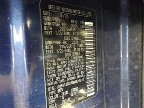 206.da1f21 Nissan Rogue 2021 Headrest 206.da1f21 Nissan Rogue 2021 Headrest