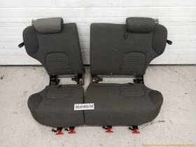 215.da1806 Nissan Xterra Rear Cloth Seat Set Grey Fits 2005 2006 2007 2008 05 06 07 08