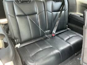 220.da1220 Nissan Pathfindr 2020 Third Seat Station Wagon 50/50 Black Leather Bench 777342