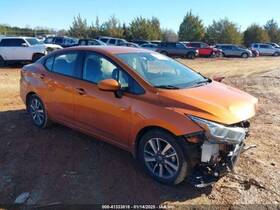 691387 Nissan Used Front Left Seat Fits 2021 Versa Bucket Air Bag Manual Cloth S